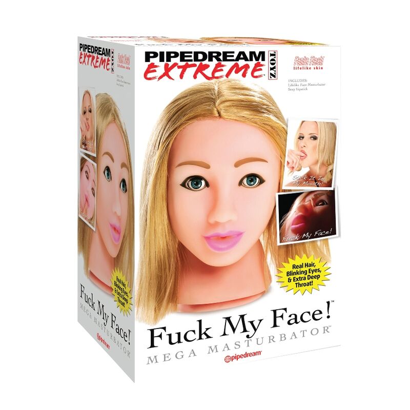 EXTREME TOYZ Baise-Moi Méga Masturbateur Visage Blonde — vue arrière