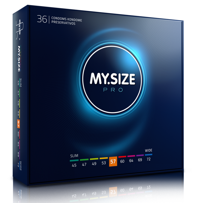 MY SIZE PRO Pro Préservatifs 57 Mm 36 Unités - Aura Intime