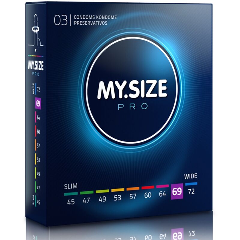 MY SIZE PRO Pro Preservatifs 69 Mm 3 Unites - Aura Intime