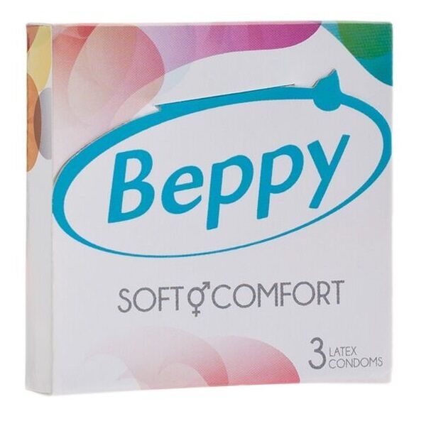 BEPPY Doux Confort 3 Préservatifs - Aura Intime