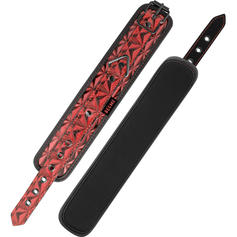 BEGME RED EDITION Chevilles Premium Édition Rouge Doublure Néoprène — accessoires inclus