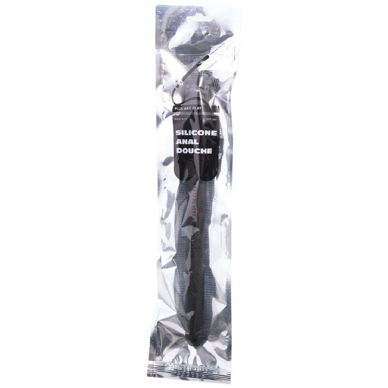 ALL BLACK Douche Anal Mega Ripple Silicone 28,5 Cm — vue détaillée