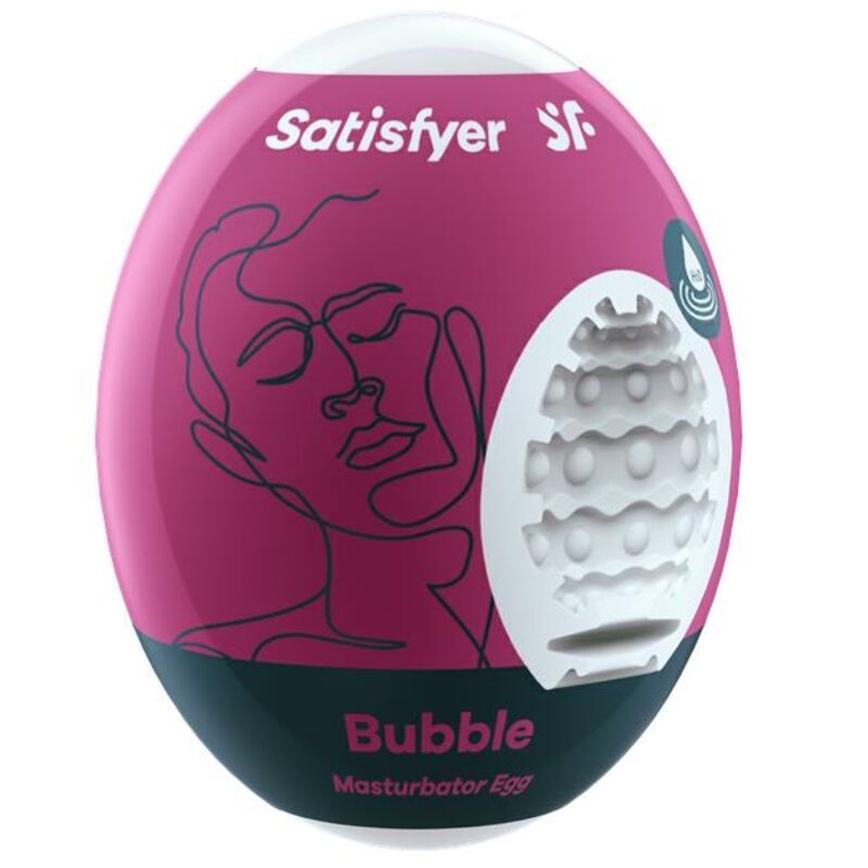 SATISFYER EGGS OEUF MASTURBATEUR BUBBLE - Aura Intime