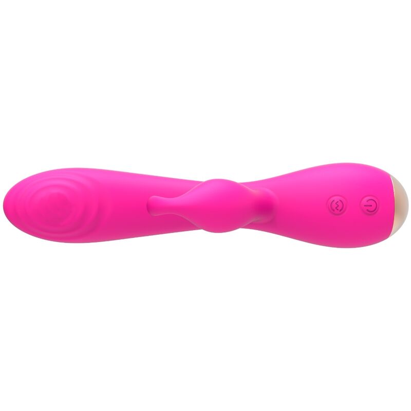 NALONE VIBRATEUR LAPIN MAGIC STICK ROSE — accessoires inclus