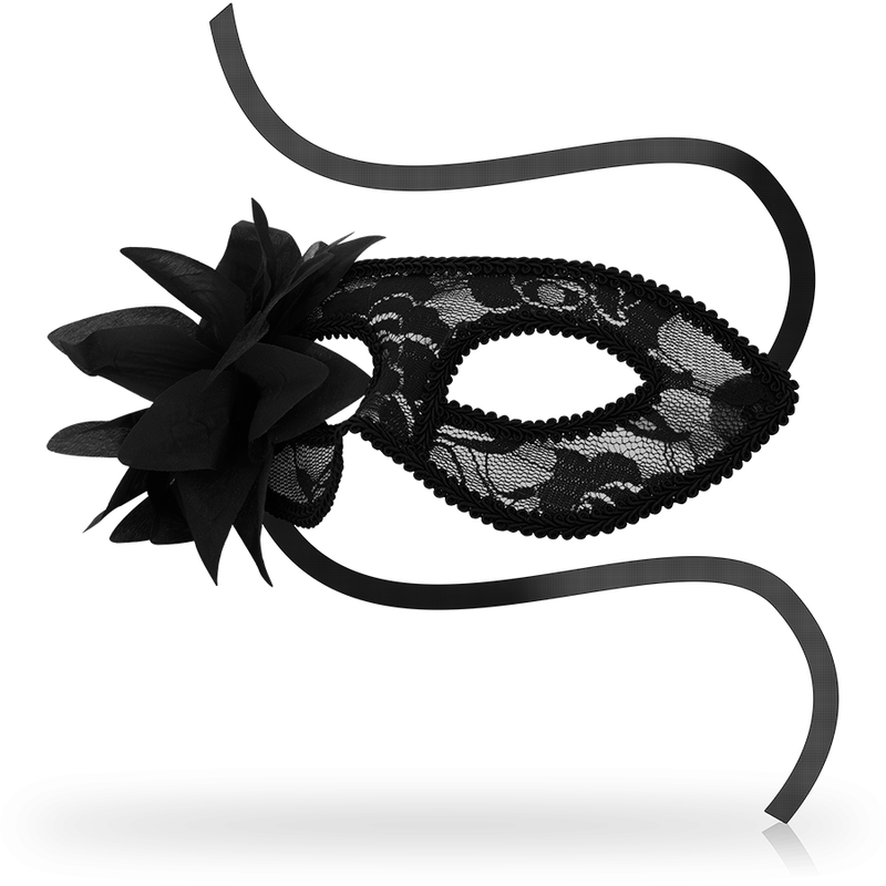 OHMAMA MASKS Masques Masques Dentelles Noires Fleurs — vue détaillée