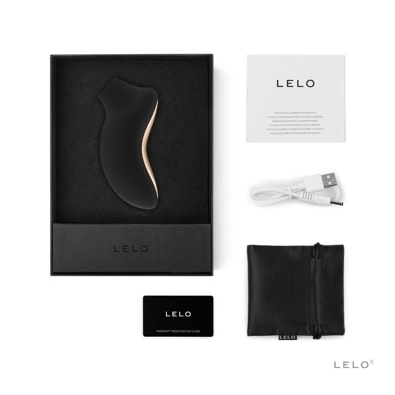 LELO Stimulateur Clitoris Sona 2 Noir — vue arrière