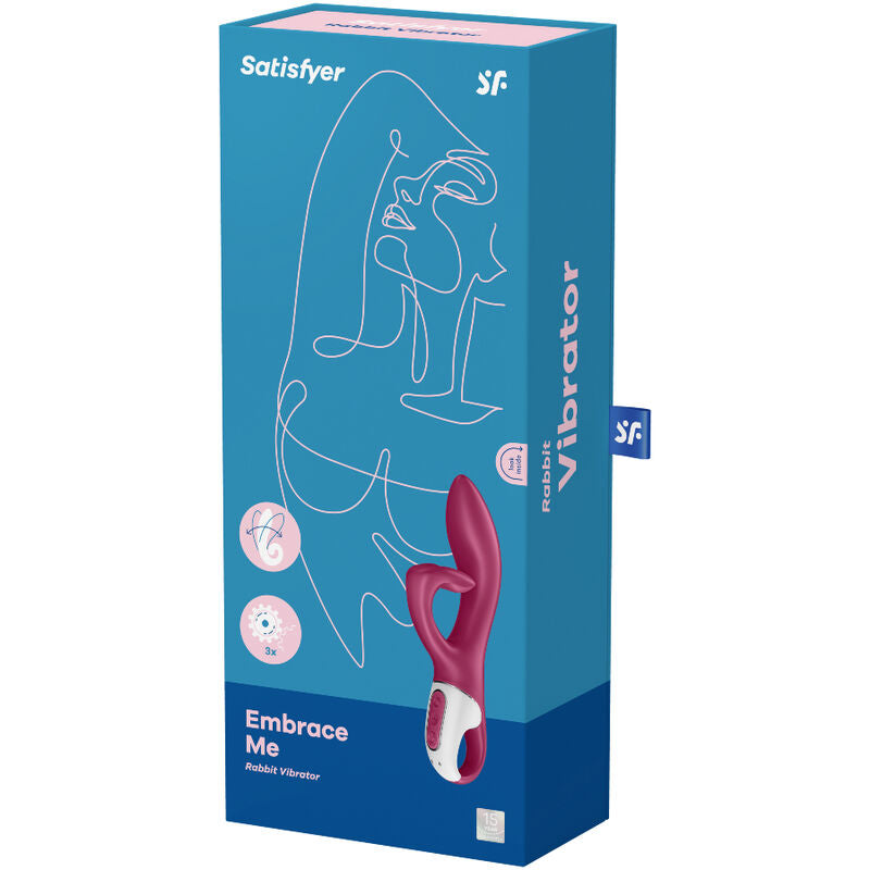 SATISFYER VIBRATOR Vibrateur Spot G Embrace Me Baie — vue arrière