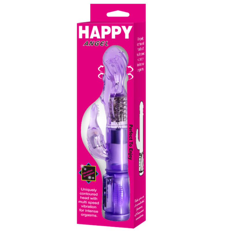 BAILE - Mini Rotateur Avec Lapin Happy Angel Lilas