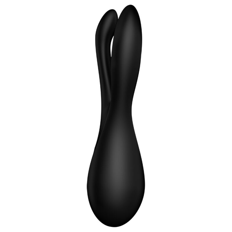 SATISFYER VIBRATOR Vibrateur Threesome 2 Noir — vue arrière