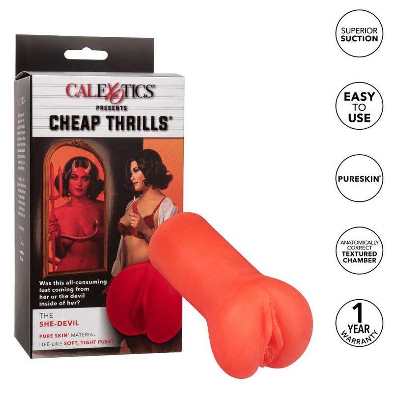 CALEXOTICS Cheap Shrills Diable — accessoires inclus