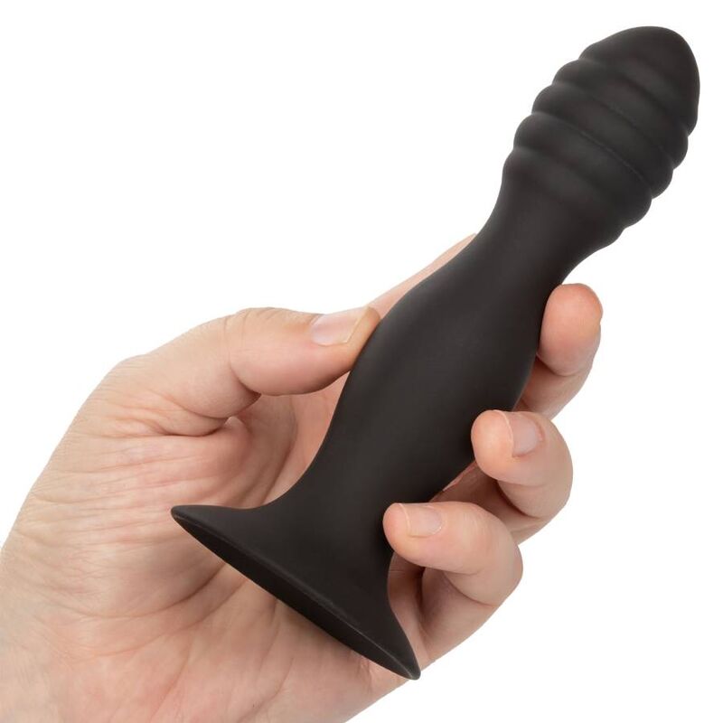CALEXOTICS Stud Anal Côtelé — accessoires inclus