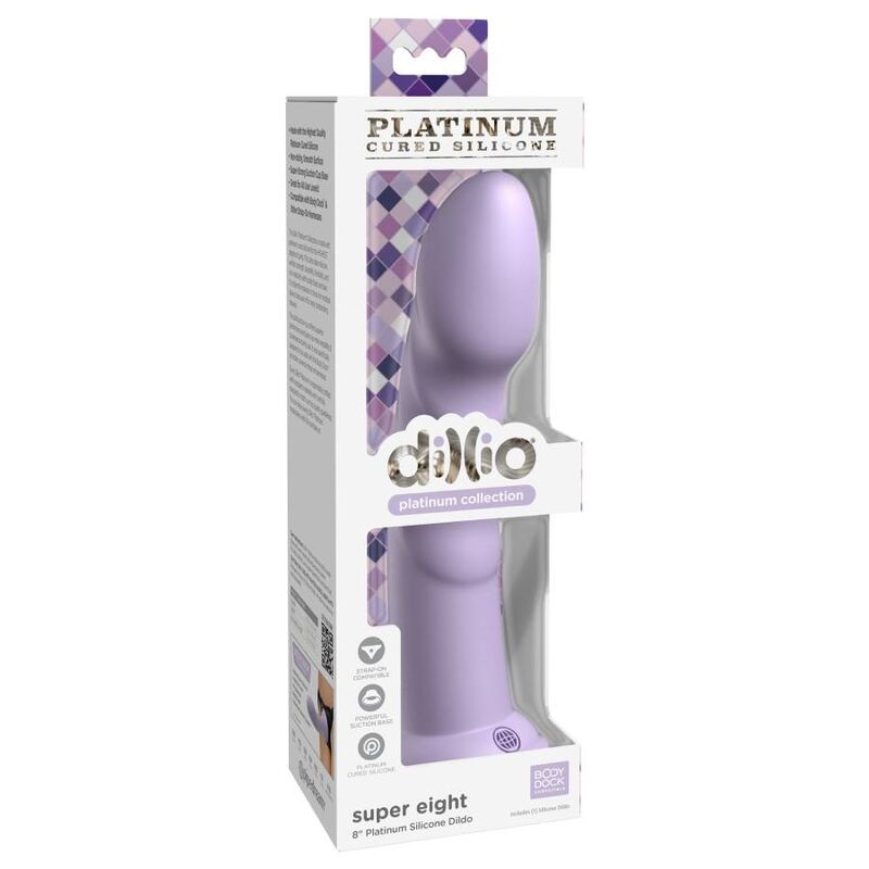 DILLIO SUPER EIGHT 20,32 CM VIOLET — accessoires inclus