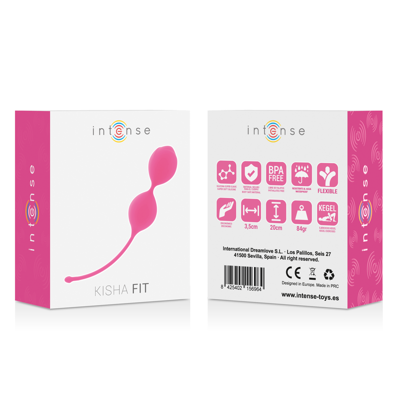 INTENSE HEALTH KEGEL Kisha Fit Silicone Kegel Fuchsia — vue alternative