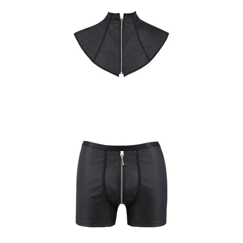 PASSION MEN 051 Ensemble Edward Noir L/Xl — accessoires inclus