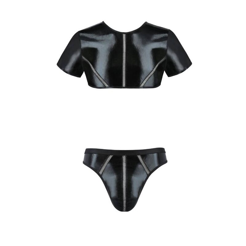 PASSION MEN 057 Ensemble Peter Black L/Xl — accessoires inclus