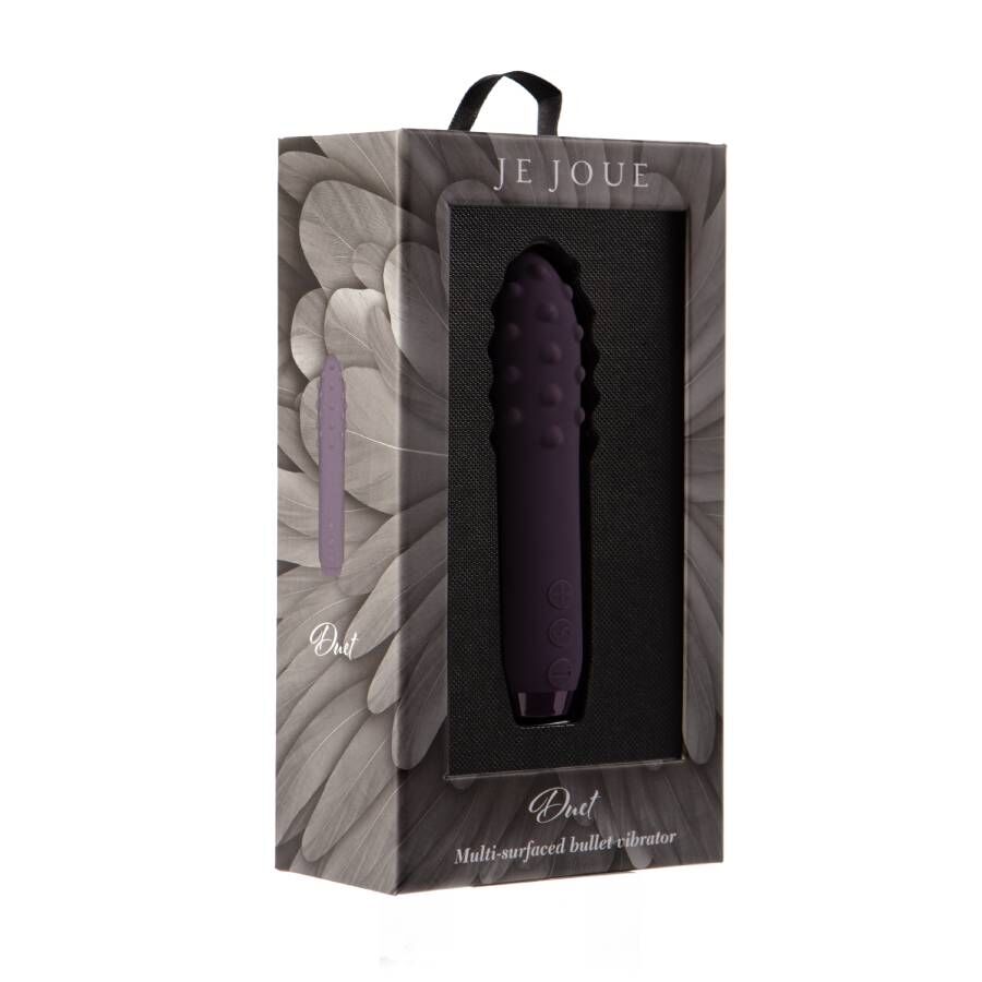 JE JOUE Duo Bullet Violet — accessoires inclus