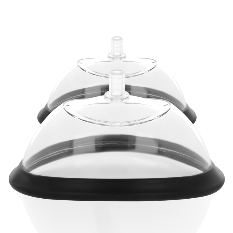 INTENSE FUN TOYS Pompe Vaginale Manuelle Deux Coupelles Interchangeables — accessoires inclus
