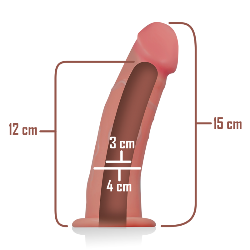 INTENSE FOR HIM HARNAIS CREUX GODE 16 X 3 CM — accessoires inclus