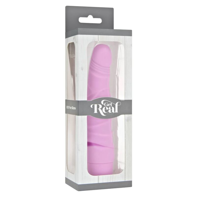 GET REAL MINI VIBRATEUR SLIM CLASSIQUE ROSE — vue alternative