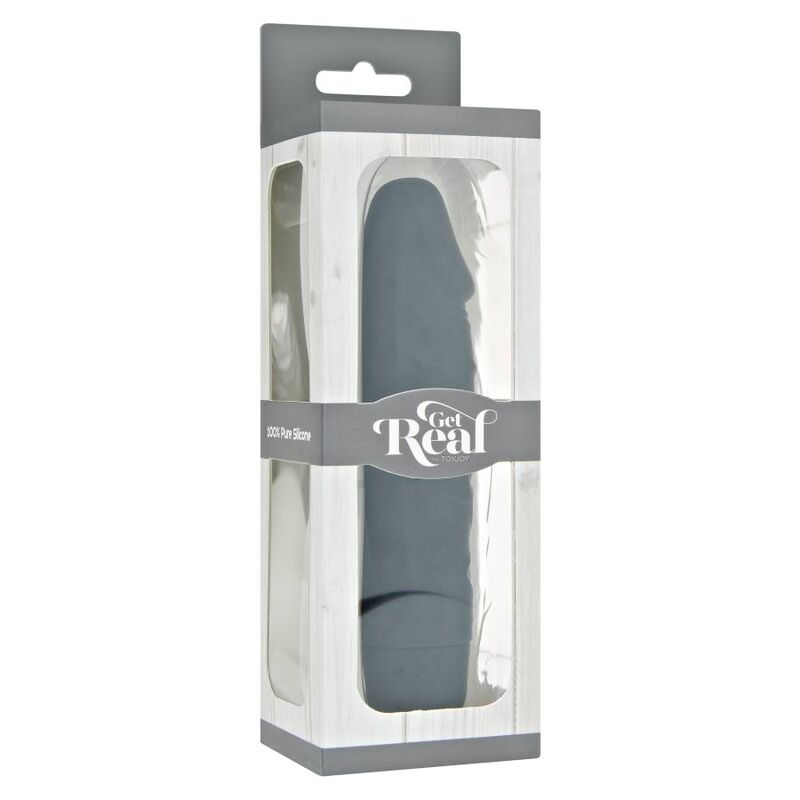 GET REAL - Mini Vibrateur Classique Noir