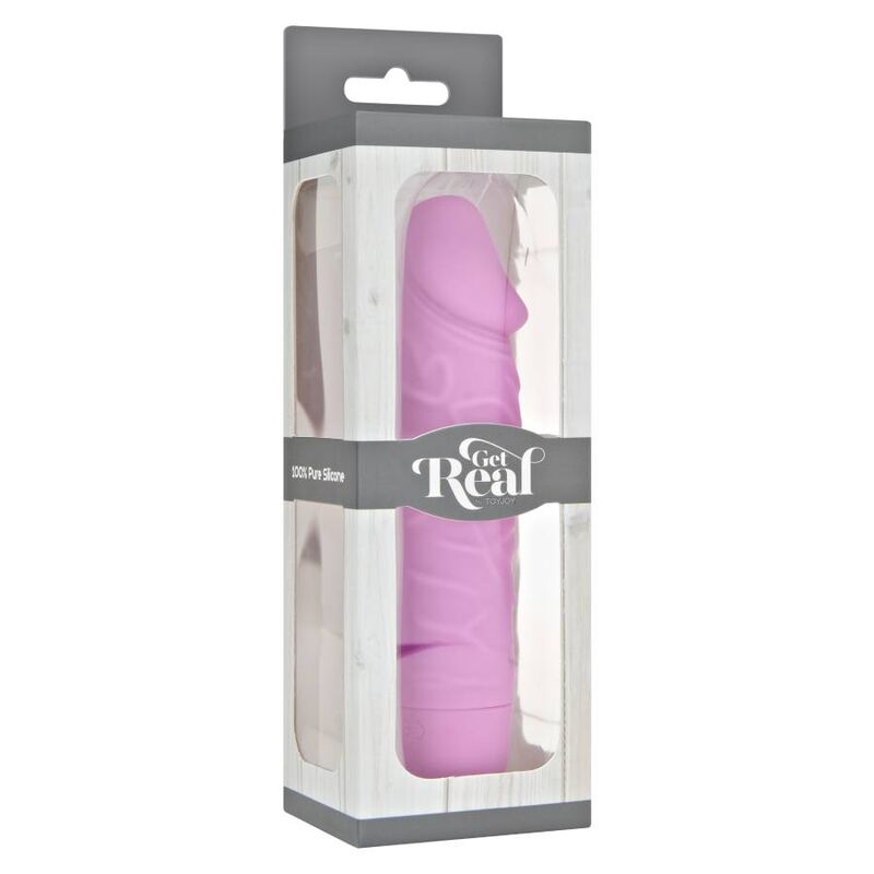 GET REAL MINI VIBRATEUR CLASSIQUE ROSE — vue alternative