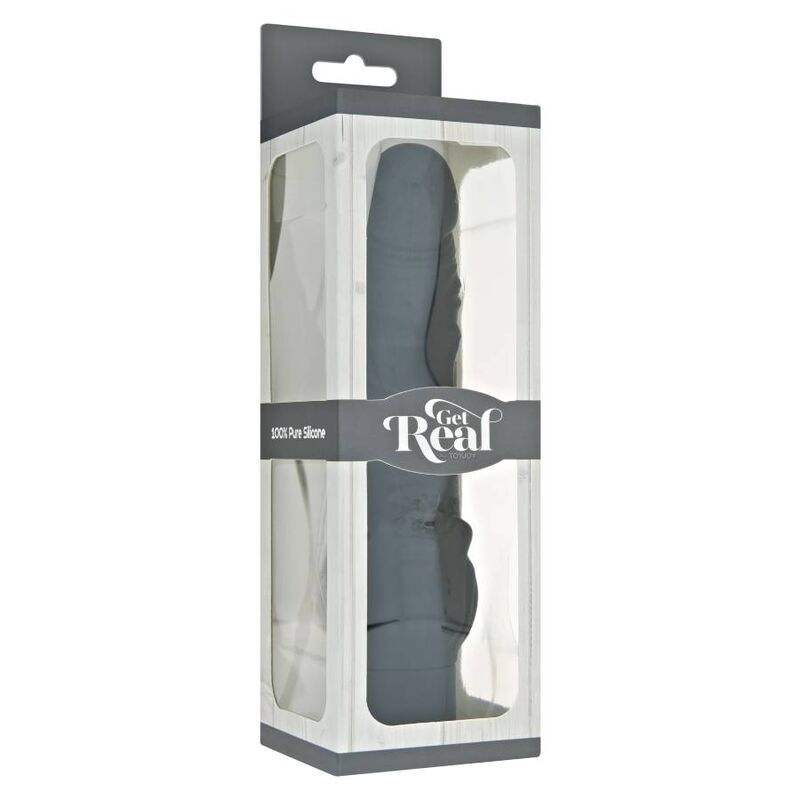GET REAL VIBRATEUR STIM CLASSIQUE NOIR — vue alternative