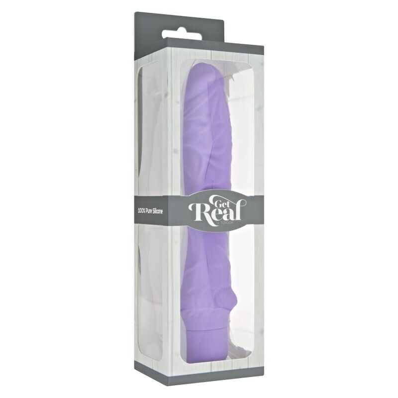 GET REAL GRAND VIBRATEUR CLASSIQUE VIOLET — vue alternative