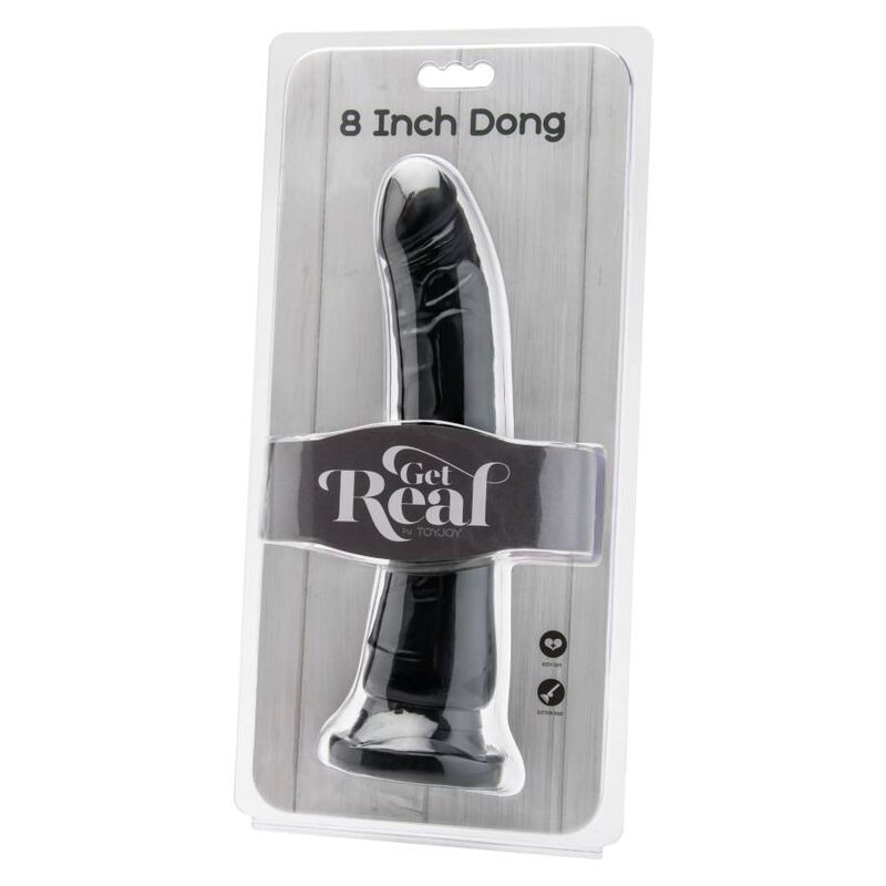 GET REAL DONG 20,5 CM NOIR — vue détaillée