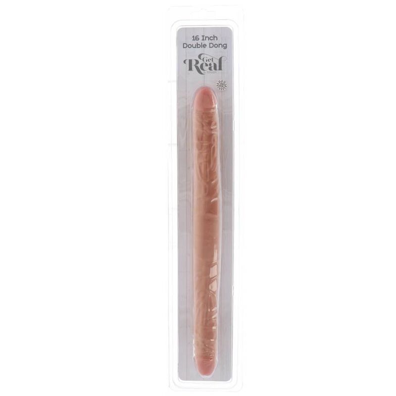 GET REAL PEAU DOUBLE DONG 40 CM — vue arrière