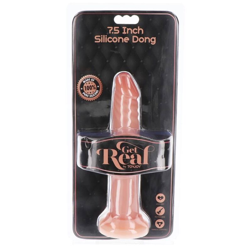 GET REAL SILICONE DONG 19 CM PEAU — vue alternative