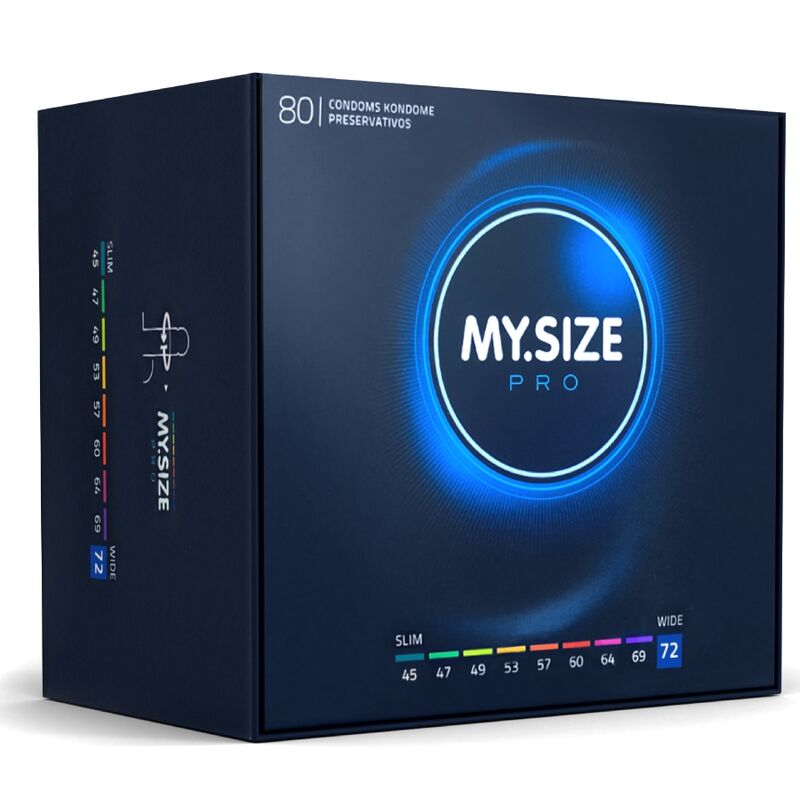 MY SIZE PRO Pro Préservatifs 72 Mm 80 Unités - Aura Intime