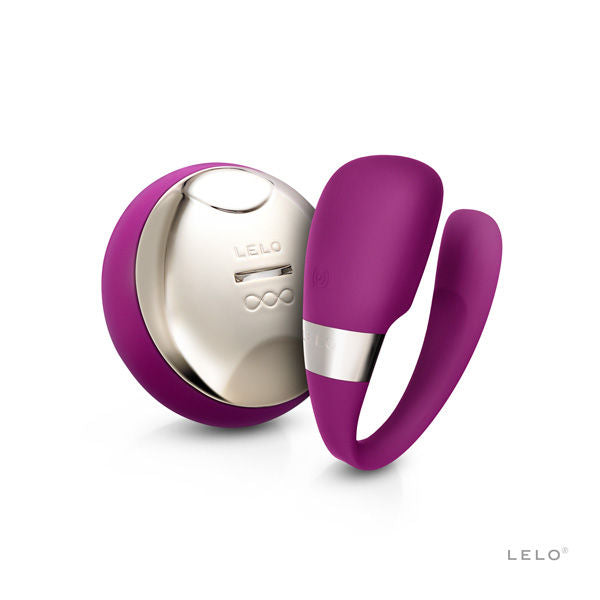LELO Insignia Tiani 3 Masseur Rose Profonde — vue arrière