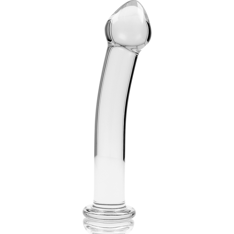 NEBULA SERIES BY IBIZA Modèle 11 Gode Verre Borosilicate Clair 16 Cm -O- 3 Cm — vue arrière