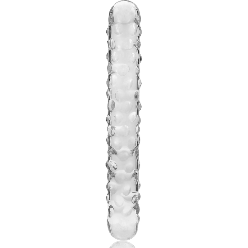 NEBULA SERIES BY IBIZA Modèle 15 Gode Verre Borosilicate Clair 18.5 Cm -O- 3 Cm — accessoires inclus
