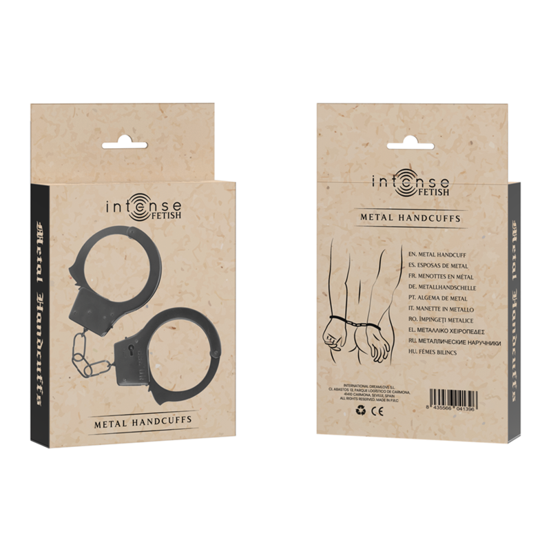 INTENSE FETISH Fetish Menottes Métal — vue alternative