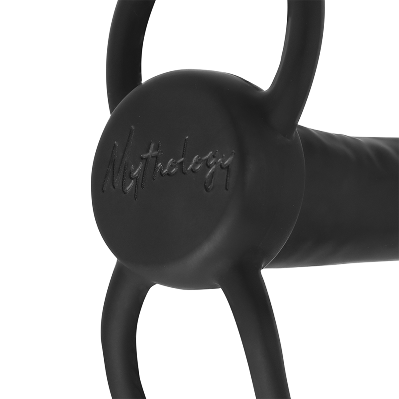 MYTHOLOGY FANTASY DILDO Gode Anal Cobi Onyx Anneau Bite Testicule 13 Cm Silicone — accessoires inclus