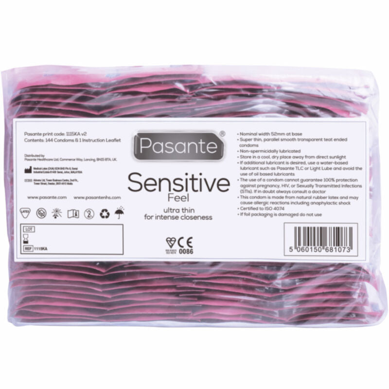 PASANTE Préservatifs Sensibles Sac 144 Unités — vue alternative