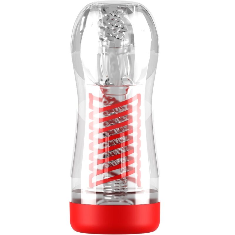 PDX ELITE - Stroker Viewtube 2 Spirale Compression Transparent