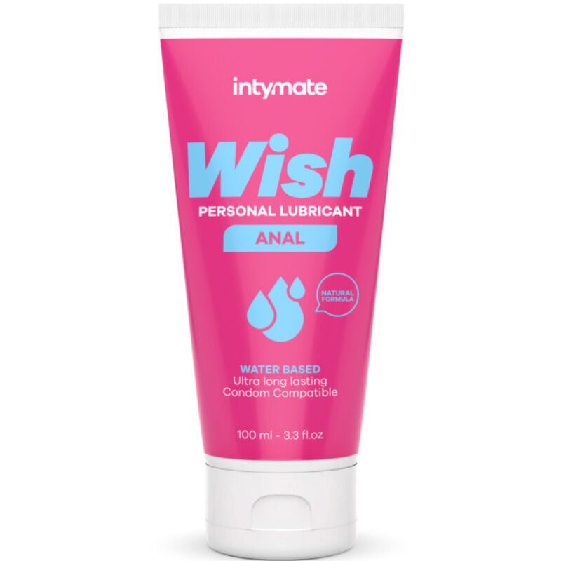 INTIMATELINE INTYMATE INTYMATE LUBRIFIANT ANAL BASE D'EAU WISH 100 ML - Aura Intime