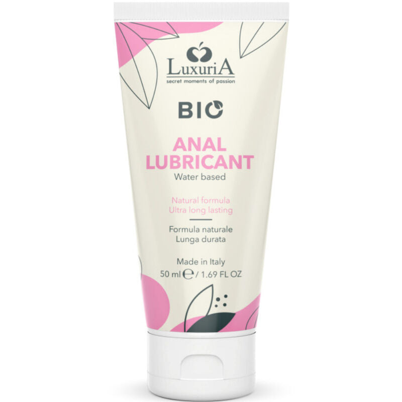 INTIMATELINE LUXURIA LUXURIA LUBRIFIANT BIO ANAL BASE D'EAU 50 ML - Aura Intime