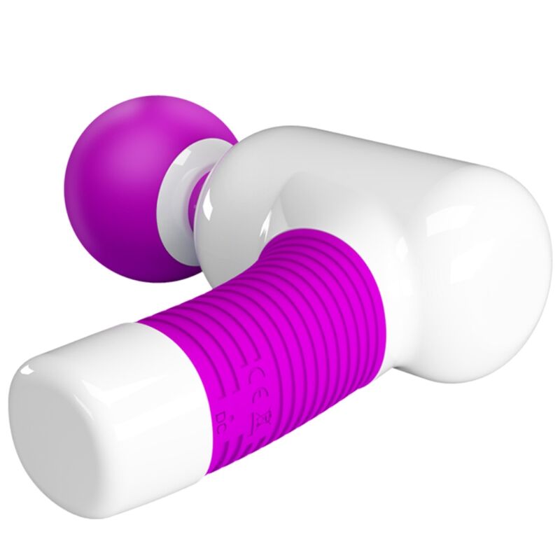 PRETTY LOVE C-TYPE Masseur Rechargeable Magic Gum — accessoires inclus