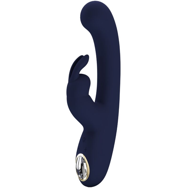 PRETTY LOVE LED Vibrateur Lamar Lapin Point G Bleu — accessoires inclus