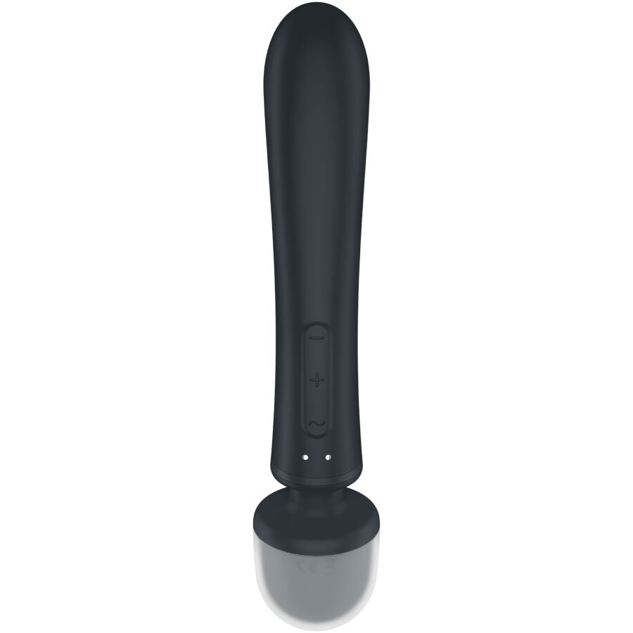 SATISFYER VIBRATOR Masseur Vibrateur Lapin Triple Lover Gris — accessoires inclus
