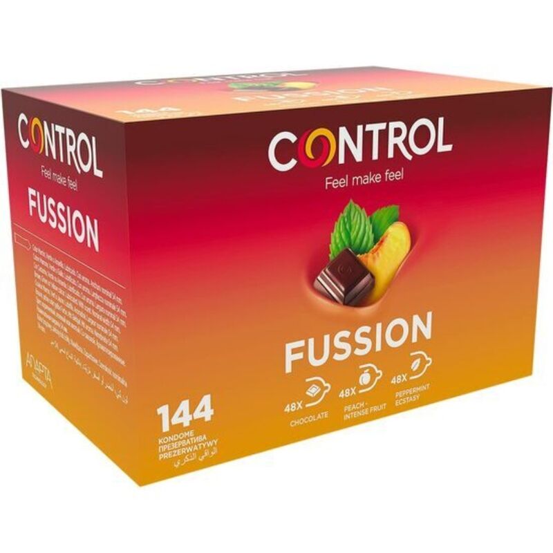 CONTROL CONDOMS Préservatifs Adapta Fussion 144 Unités - Aura Intime