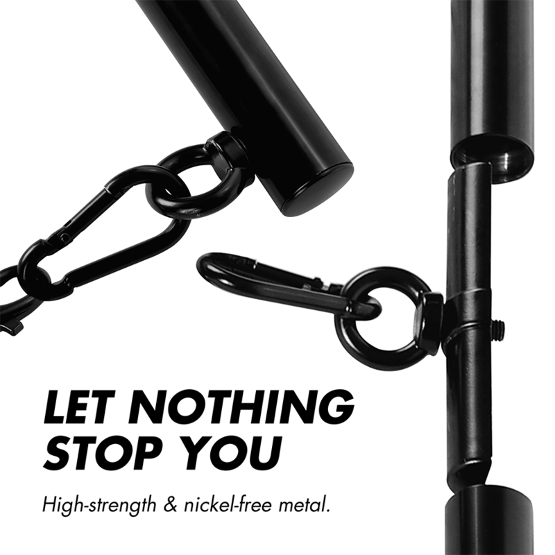 FETISH SUBMISSIVE BONDAGE Barre Séparateur Réglable 4 Pièces — vue arrière