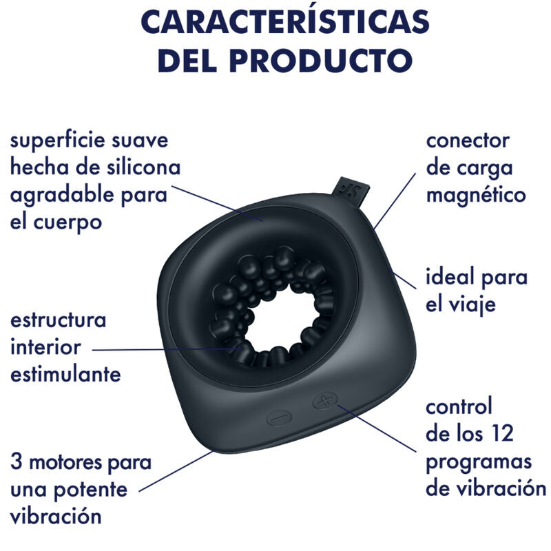 SATISFYER - Ring Stroker Masturbateur & Vibrateur