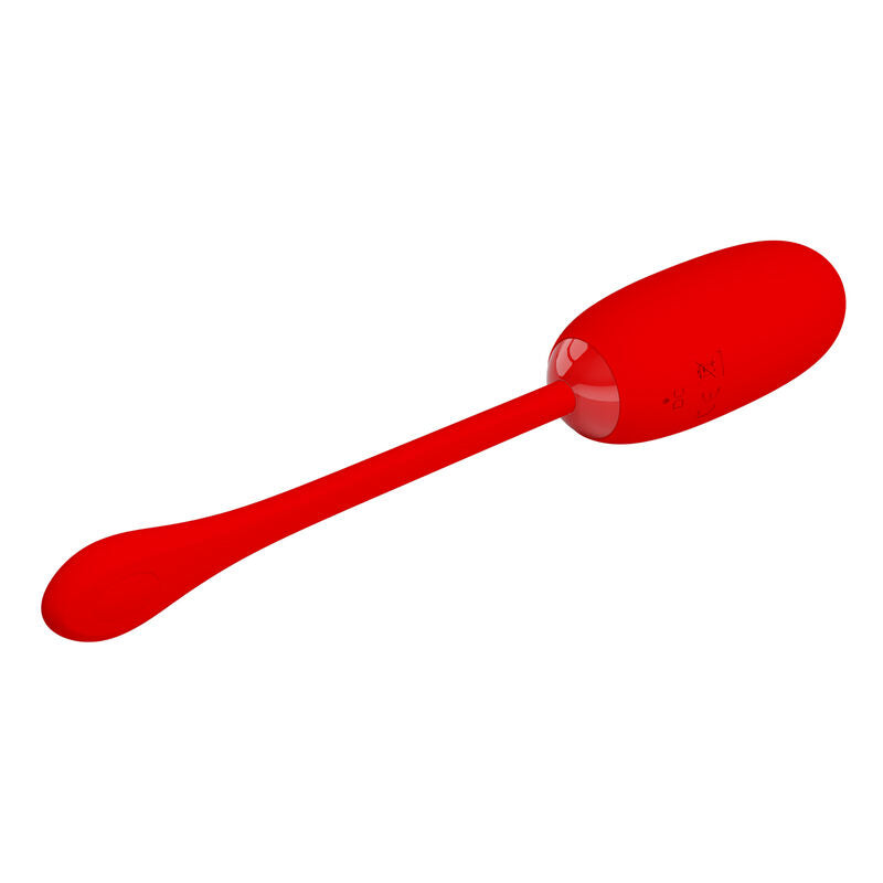 PRETTY LOVE SMART Oeuf Vibrant Julius Imperméable-Rechargeable Rouge — accessoires inclus