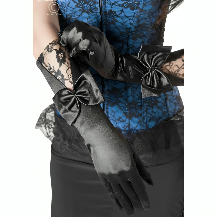 CHILIROSE ACCESORIES Gants Cr 3252 Noir — vue détaillée