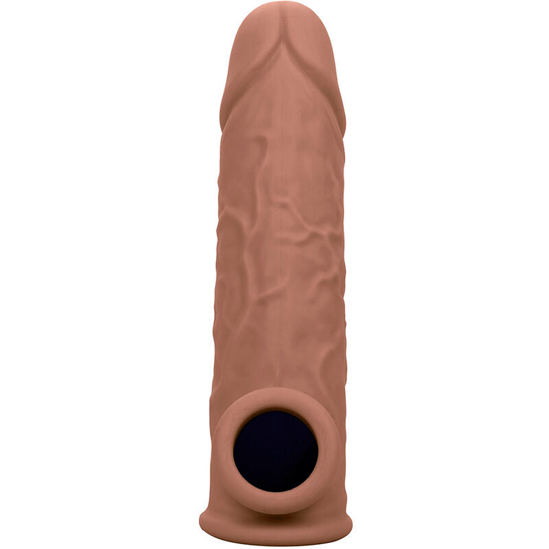 CALEXOTICS EXTENSION PERFORMANCE MAXX LIFE-LIKE 7 PEAU MARRON — accessoires inclus