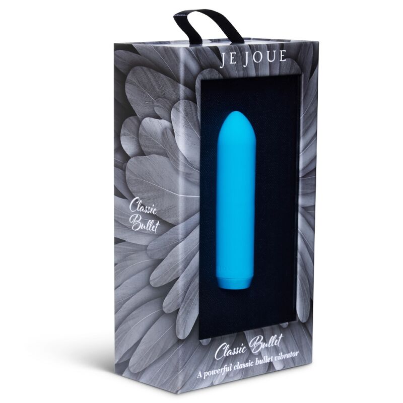 JE JOUE Vibrateur Bullet Classique Sarcelle — accessoires inclus
